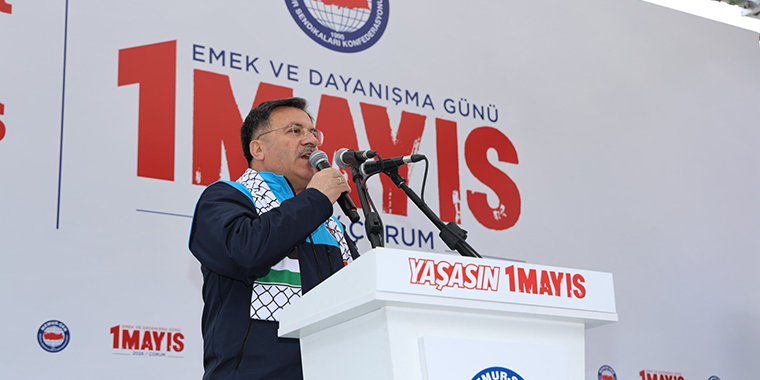 1 Mayıs’ın Kalbi Çorum’da Attı: “Hak, Emek ve Adalet İçin Meydanlardayız!”